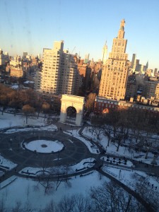 Photo I took from NYU (Washington Square Park, JF)